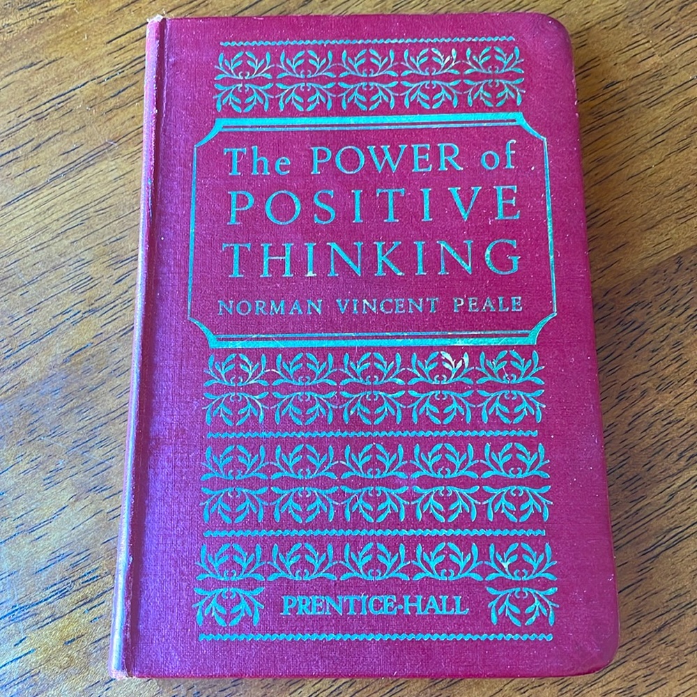 🌺 The Power of Positive Thinking by Norman Vincent Peale 1954 edition